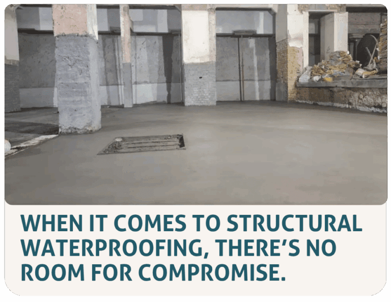 🛠️ When it comes to Structural Waterproofing, there’s no room for compromise – 26.06.25