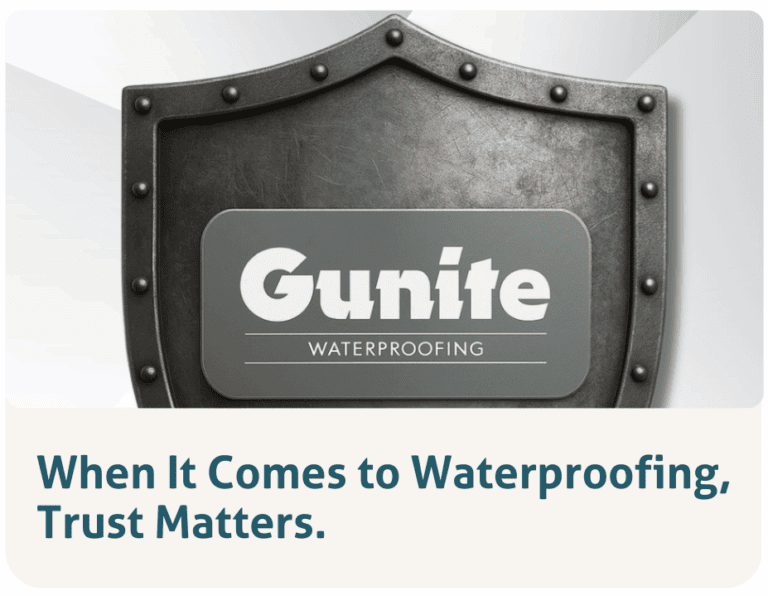 When It Comes to Waterproofing, Trust Matters.  12.08.25