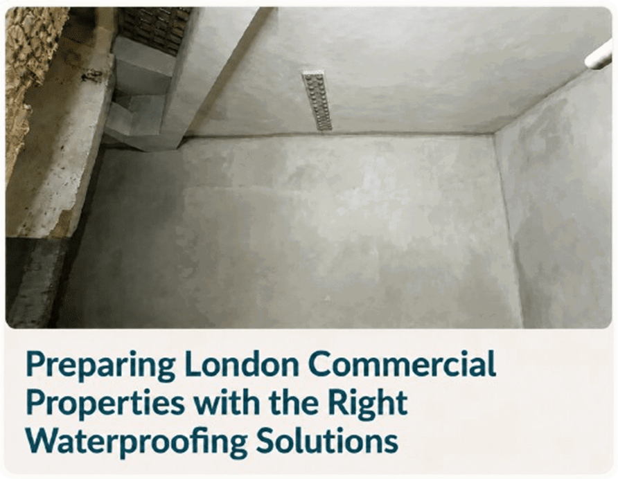 Baker Street London waterproofing project by Gunite Waterproofing